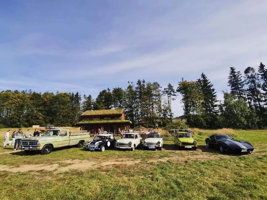 Chalet Boruvka - Biofarma Na Samote V Lesich Benesov  المظهر الخارجي الصورة