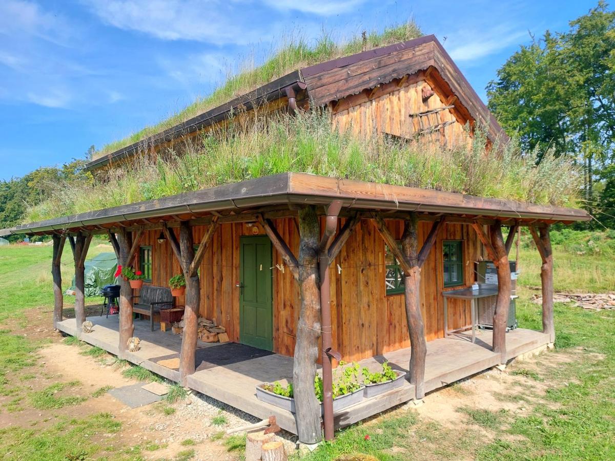 Chalet Boruvka - Biofarma Na Samote V Lesich Benesov  المظهر الخارجي الصورة